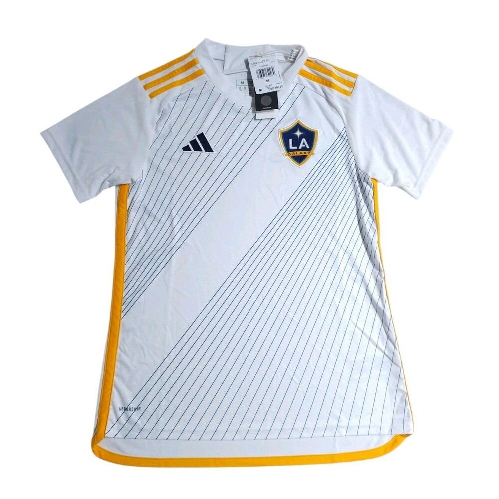 Adidas 2024 LA Galaxy White Home Soccer Jersey Women's Size Medium IP6018